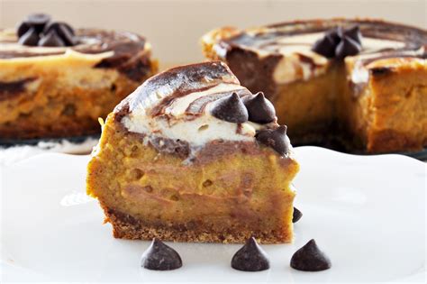 Chocolate Cheesecake Swirl Pumpkin Pie Vegan Gluten Free The