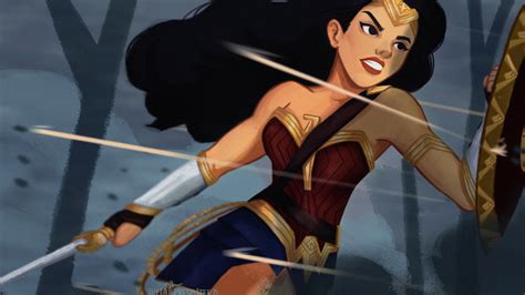 Wonder Woman Hd K Superheroes Artist Artwork Behance Digital Art Coolwallpapers Me