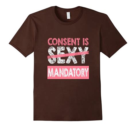 Sassy Consent Is Mandatory T Shirt Feminism Girl Power Pride