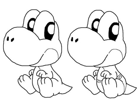 You can use these free printables for your children as an educational material. Super Mario Riding Yoshi Coloring Page - Coloring Home