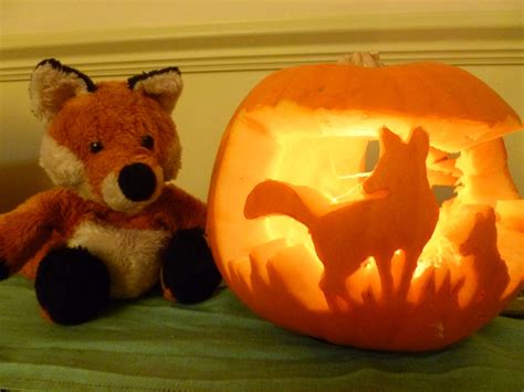 Little Fox On A Big Mission Pumpkin Carving Free Stuff