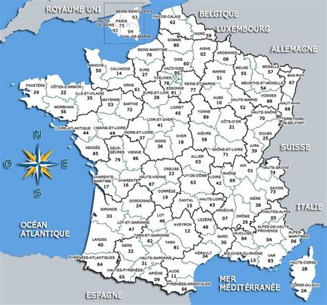 Carte des départements de france métropolitaine; Testez-vous sur ce quiz : Le quiz des départements français 2/2 - Babelio