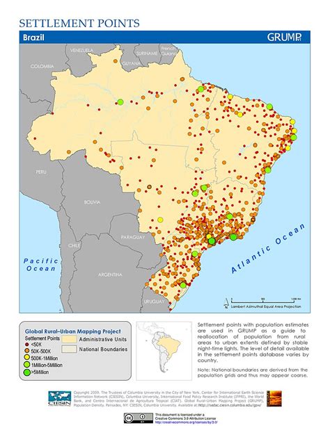 Population And Settlement Brazil