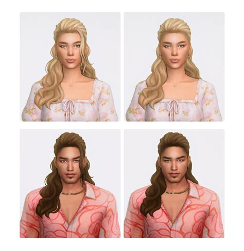 Stevie Hairstyle By Simstrouble Simstrouble On Patreon Sims Hair