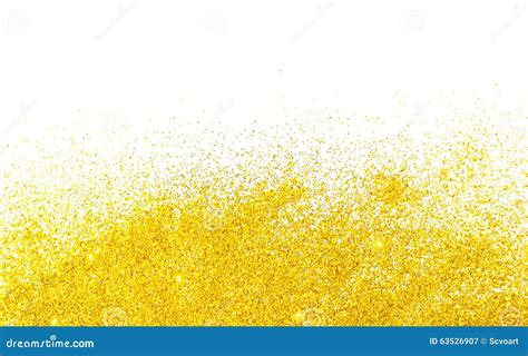 Yellow Glitters Background Stock Image Image Of Decoration 63526907
