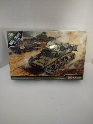 Academy 13269 M3a1 Stuart Light Tank Model Kit Nib 135 Scale 3872634295