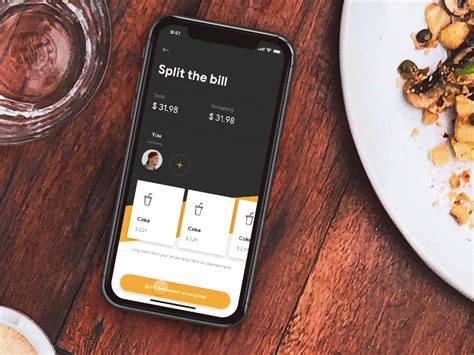 Unlike other apps to split bills with friends, rentmatic (available on the app store and google play) you can automate rent payments. Bill splitting app by Mateusz Buczek | Dribbble | Dribbble