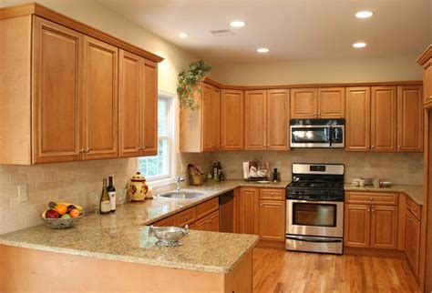 Upper cabinets white, lower gray with granite countertops. Charleston Light Kitchen Cabinets Home Design - Traditional - Columbus - by Lily Ann Cabinets