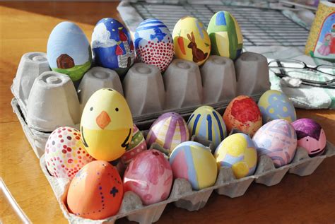 Easter Egg Painting Art And Craft