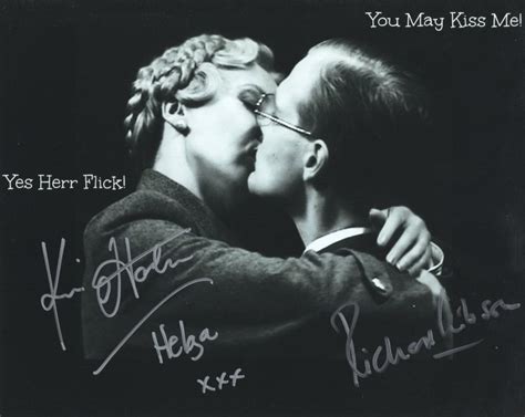 Sold At Auction Allo Allo Comedy 8x10 Photo Signed By Actress Kim Hartman Helga And Richard