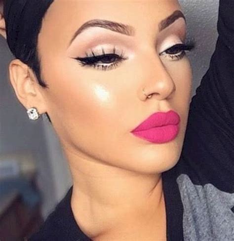 47 Cute Pink Lipstick Makeup Ideas To Try Pink Lipstick Makeup Pink