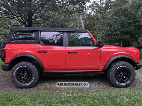 Race Red Bronco Club Bronco6g 2021 Ford Bronco And Bronco Raptor