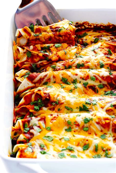 Maybe you would like to learn more about one of these? Chicken Enchiladas Recipe | Gimme Some Oven