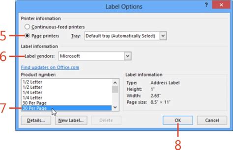 If you want to print only one label, select single label in the print box and specify the row and column where the. Mailing Paper or Pixels with Microsoft Word 2013 ...
