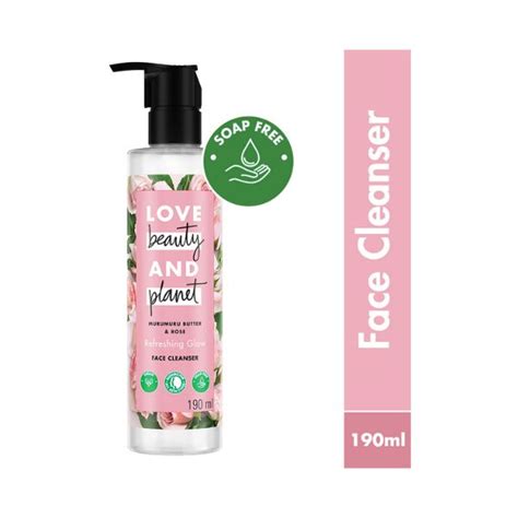 Buy Love Beauty And Planet Murumuru Butter And Rose Face Cleanser 190 Ml Online At Discounted Price