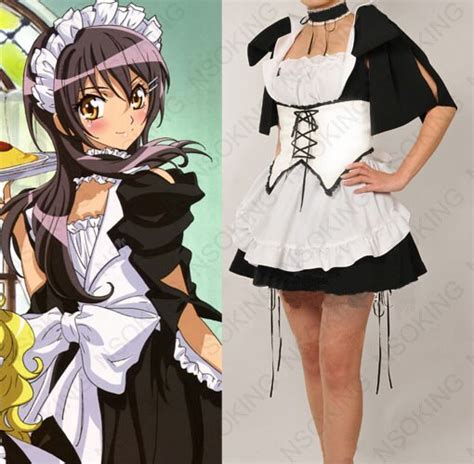 New Anime Kaichou Wa Maid Sama Maid Outfit Uniform Ayuzawa Misaki