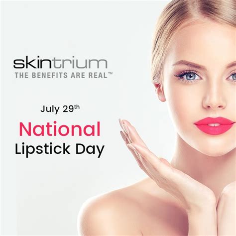 Happy Nationallipstickday National Lipstick Day Lipstick Poster