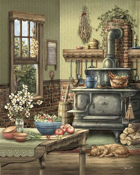 Pin By Susan Nicholson On Home In 2020 Country Art Kitchen Art