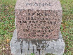 Create a memorial website ». Caroline Dennis Mann (1834-1870) - Find A Grave Memorial