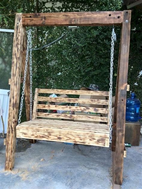 30 Awesome Diy Wooden Pallet Swing Chair Ideas Pallet Swing Swinging