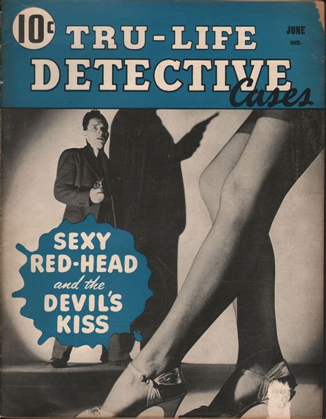 Sexy Red Head And The Devil’s Kisses Pulp Covers