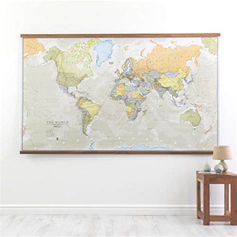 Maps International Giant World Map Classic Large World Map Poster