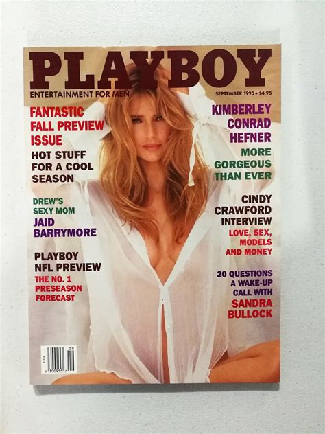 Playboy Magazine September Playmate Donna D Errico Kimberley