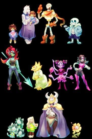 Undertale Lineup By Sandette On Deviantart Undertale Anime Disney