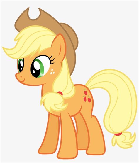 Download Transparent Applejack Mlp My Little Pony Character Png Pngkit