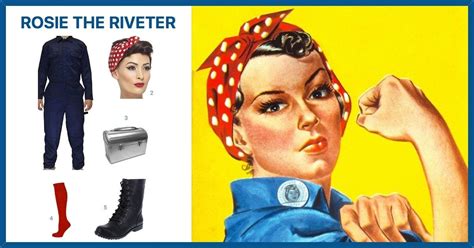 dress like rosie the riveter costume halloween and cosplay guides