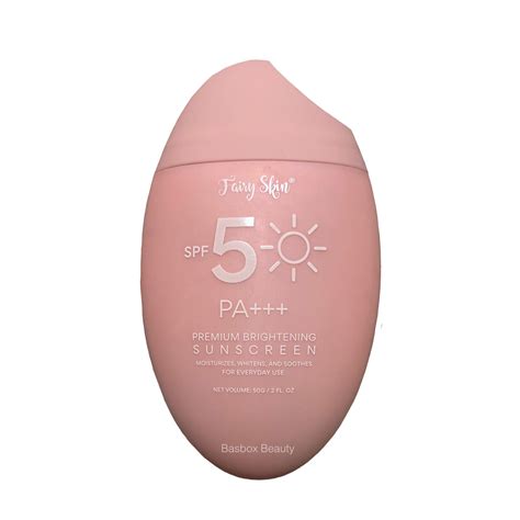 Fairy Skin Premium Brightening Sunscreen Spf50 Pa Basbox Beauty