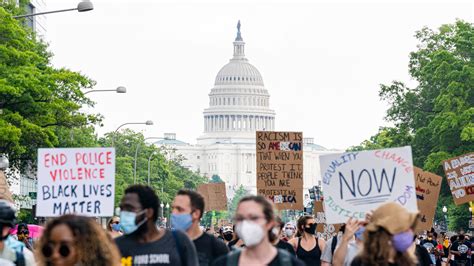 George Floyd Protests Crowds Gather In Washington Dc