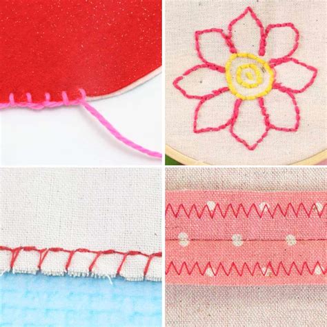 Types Of Stitches Best Stitches To Use For Sewing Treasurie