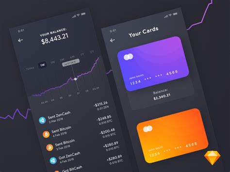 Free Bitcoin App Ui Layout Free Download