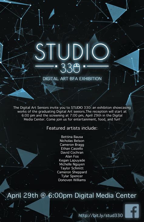 Studio 330 Digital Art Bfa Exhibition