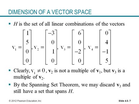 Dimension Of Vector At Collection Of Dimension Of