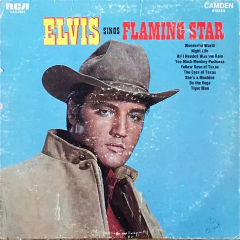 Elvis Sings Flaming Star Elvis Presley Vinyl Recordsale