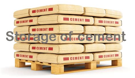 Storage of Cement Tips - Learn How to Store Cement Bags Properly