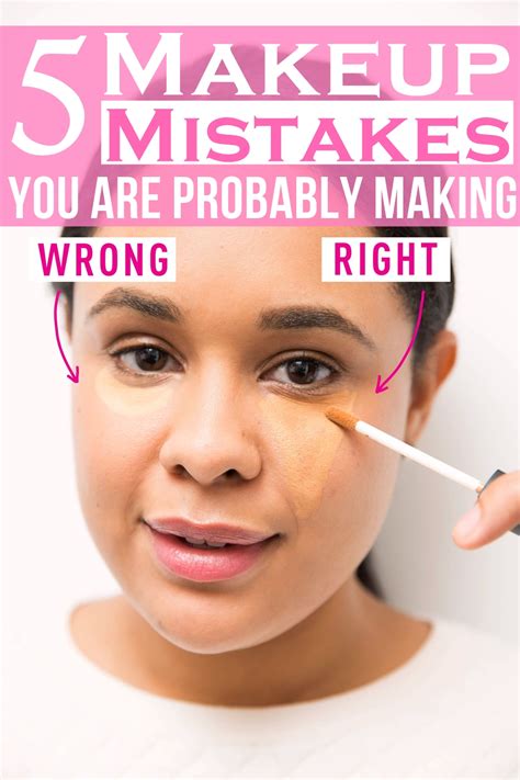 5 Makeup Mistakes You Are Probably Making
