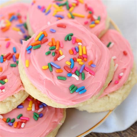 Easy Frosted Cake Mix Sugar Cookies Cheater Recipe Its Always Autumn
