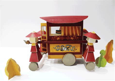 Palanquin Paper Toys On Behance