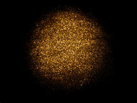 Animated Golden Glitter  Texture Overlay