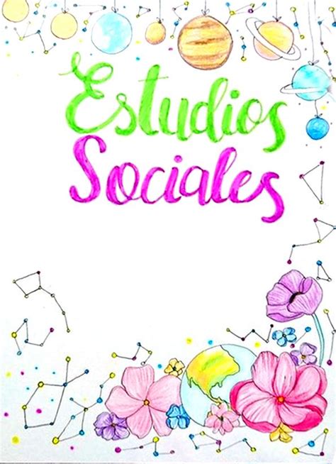 Dibujos Caratula De Estudios Sociales Fotodtp