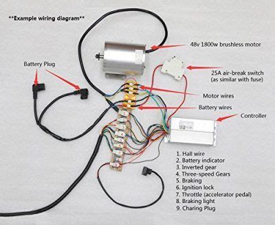 Wiring diagram for motorized bicycle some have the wires drawn with the appropriate color. Electric Scooter Throttle Wiring Diagram