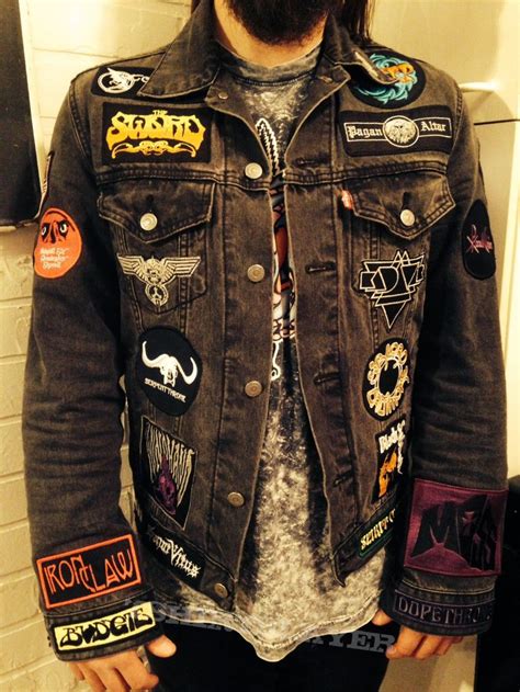 Cool Black Denim Jacket With Patches 2022 Melumibeautycloud
