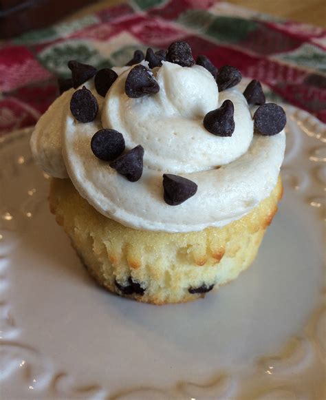 Chocolate Chip Cupcakes With Cookie Dough Buttercream Adams Electric