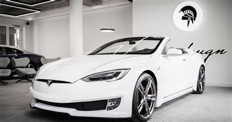 Tesla Model S Transformed Into A Stunning Two Door Convertible Flipboard