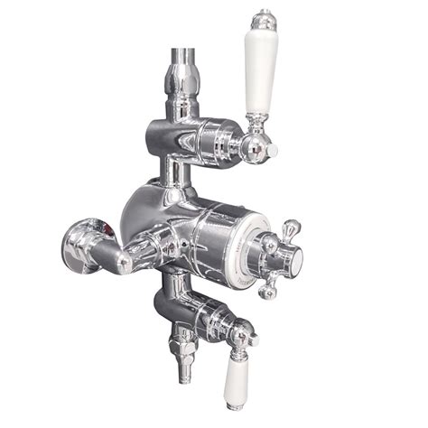 Downton Thermostatic Exposed Dual Function Shower Valve System