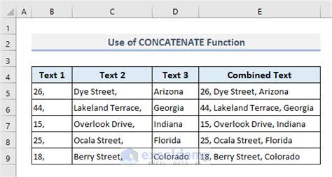 How To Combine Multiple Columns Into One Column In Excel Exceldemy