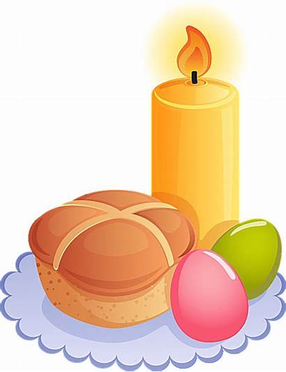 Easter Religious Clip Clipart Candle Spiritual Risen